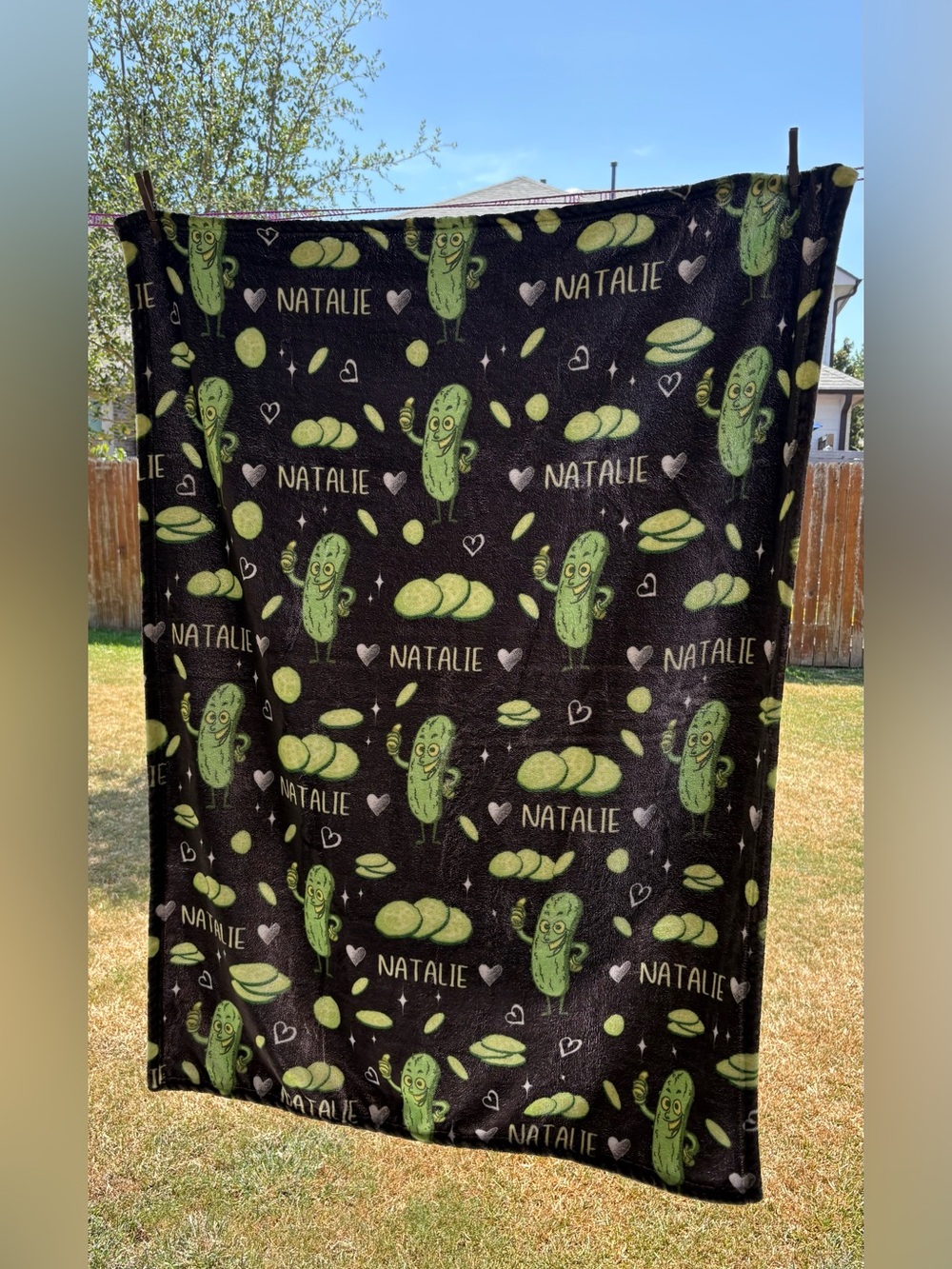 Blanket, throw “Natalie”
